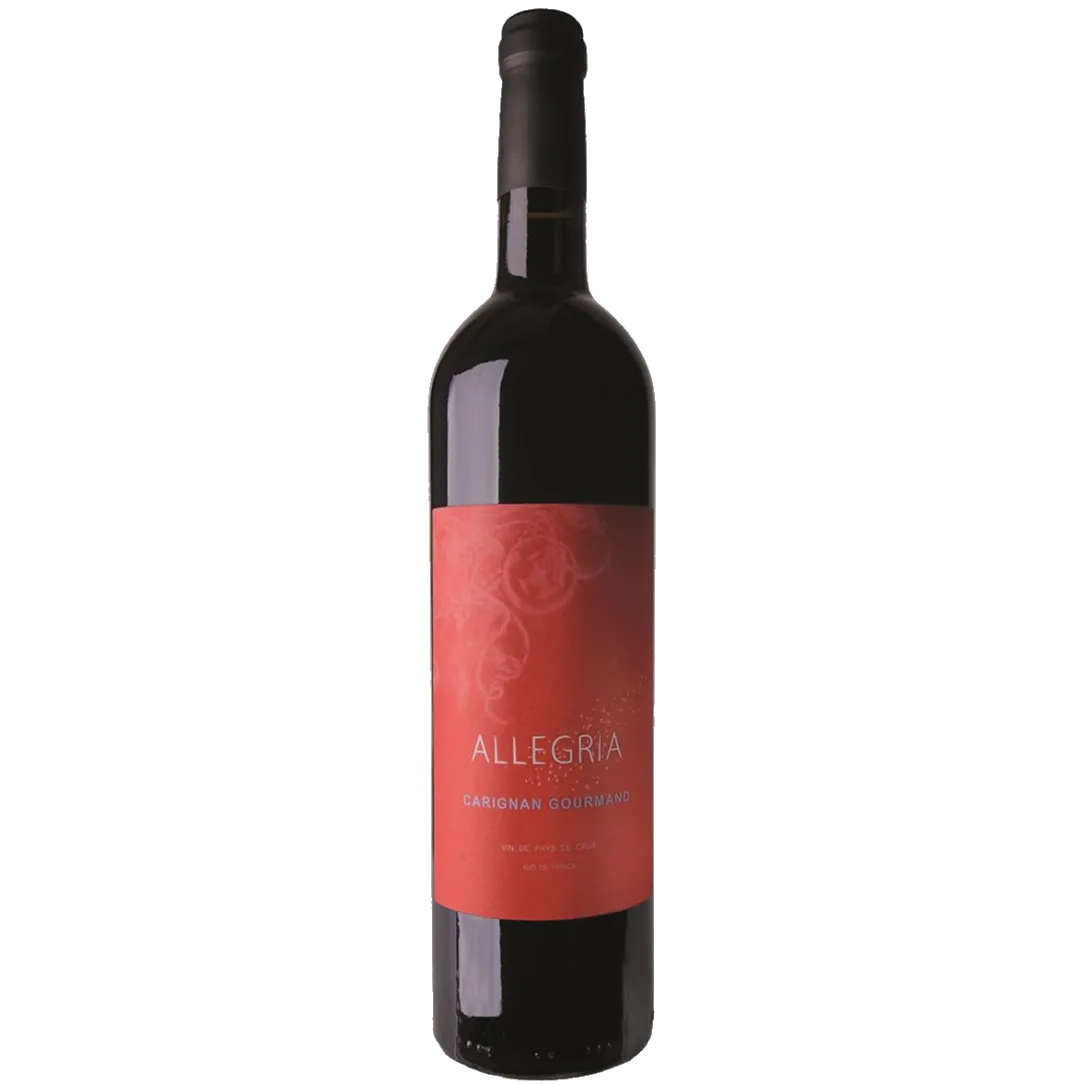Domaine Allegria, Carignan Gourmand, Vin rouge du Languedoc-Roussillon