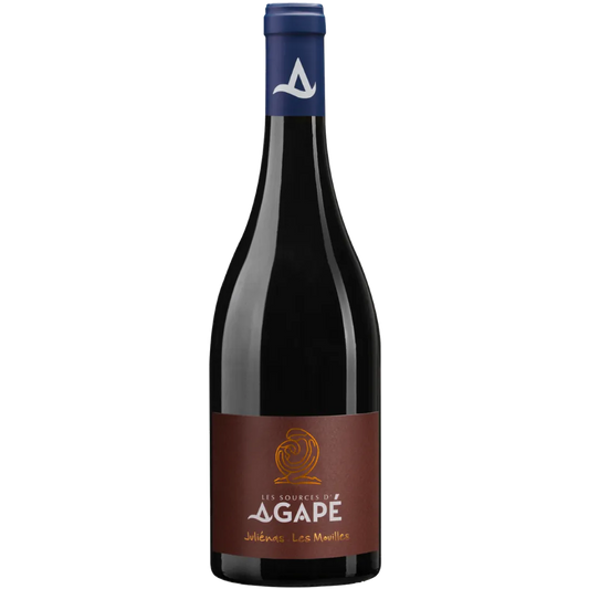 Les Sources d'Agapé, Les Mouilles, Vin rouge du Beaujolais