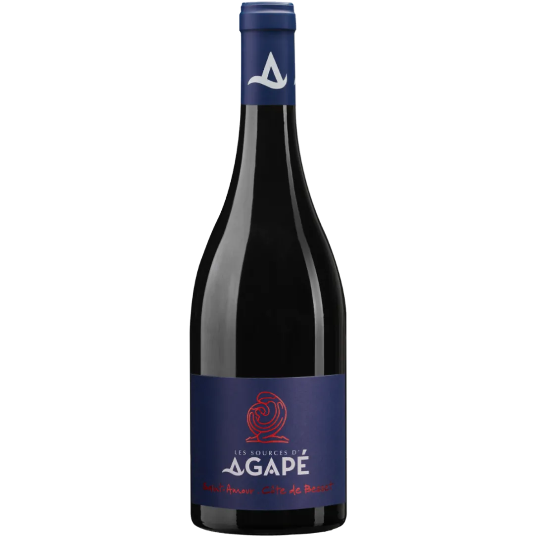 Les Sources d'Agapé, Côte de Besset, Vin rouge du Beaujolais