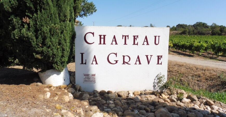 Château la Grave, vignoble du Minervois