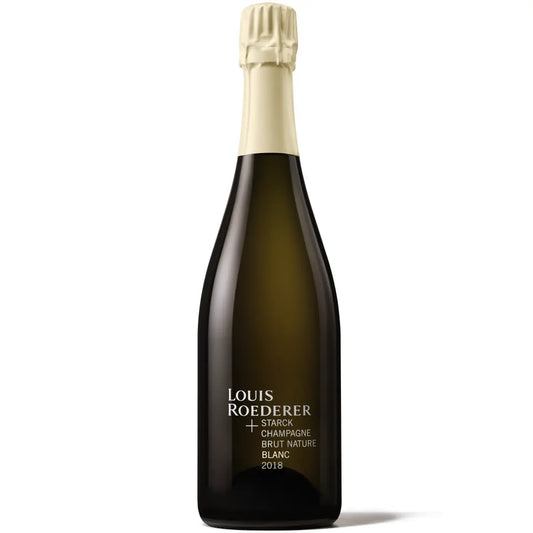 Champagne Louis Roederer, Brut Nature by Starck Blanc