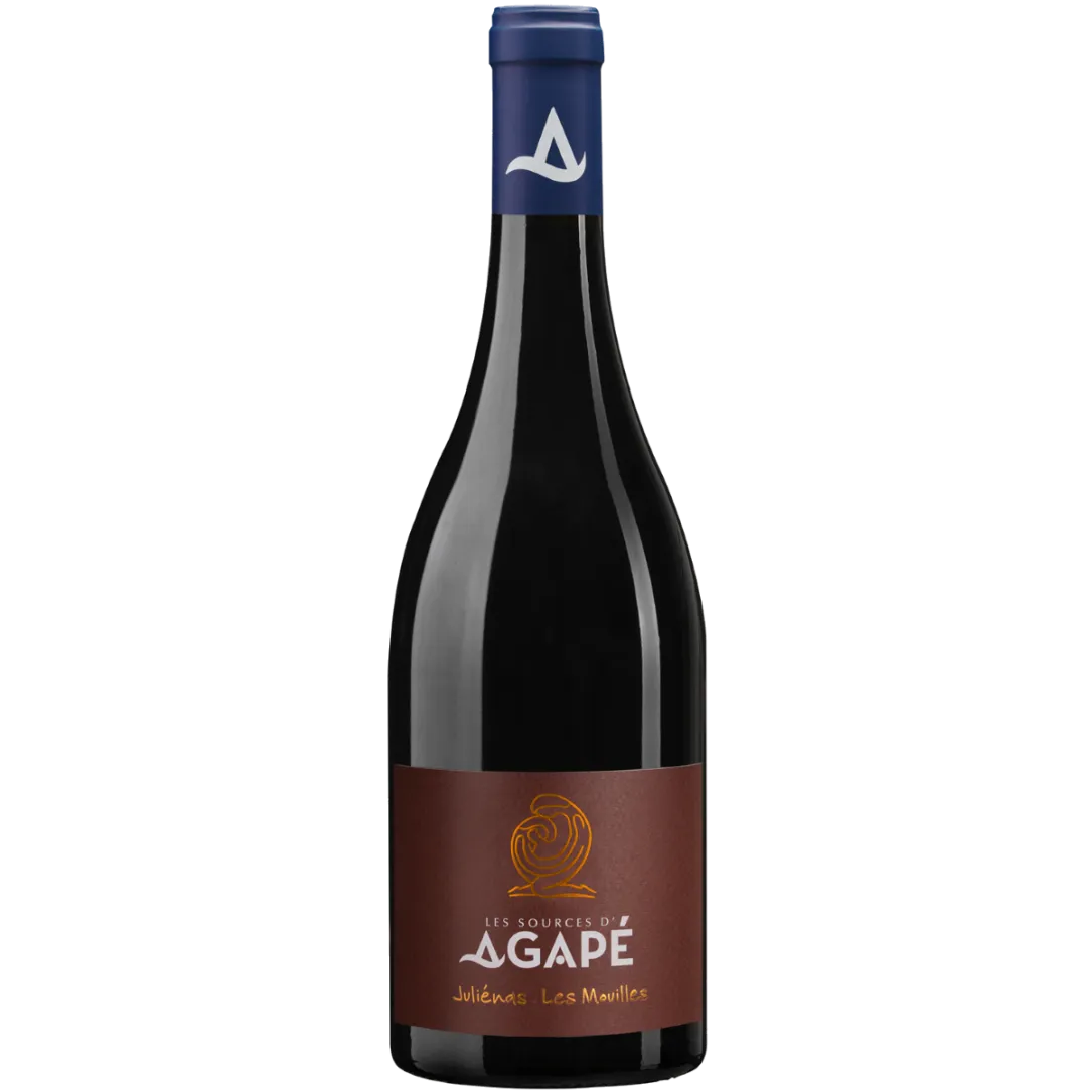 Les Sources d'Agapé, Les Mouilles, Vin rouge du Beaujolais