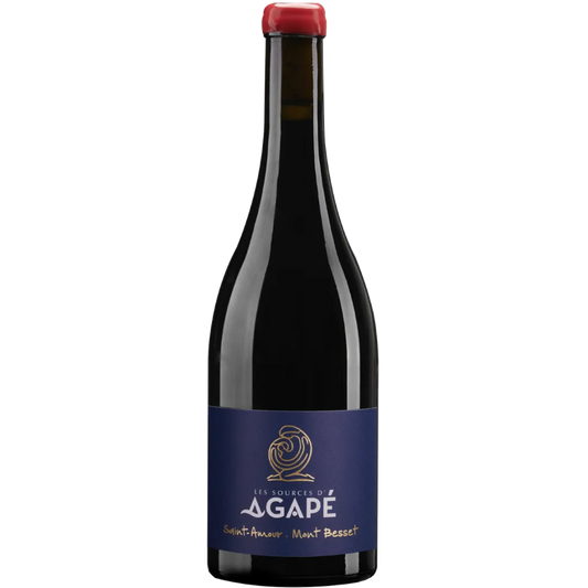 Les Sources d'Agapé, Mont Besset, Vin rouge du Beaujolais