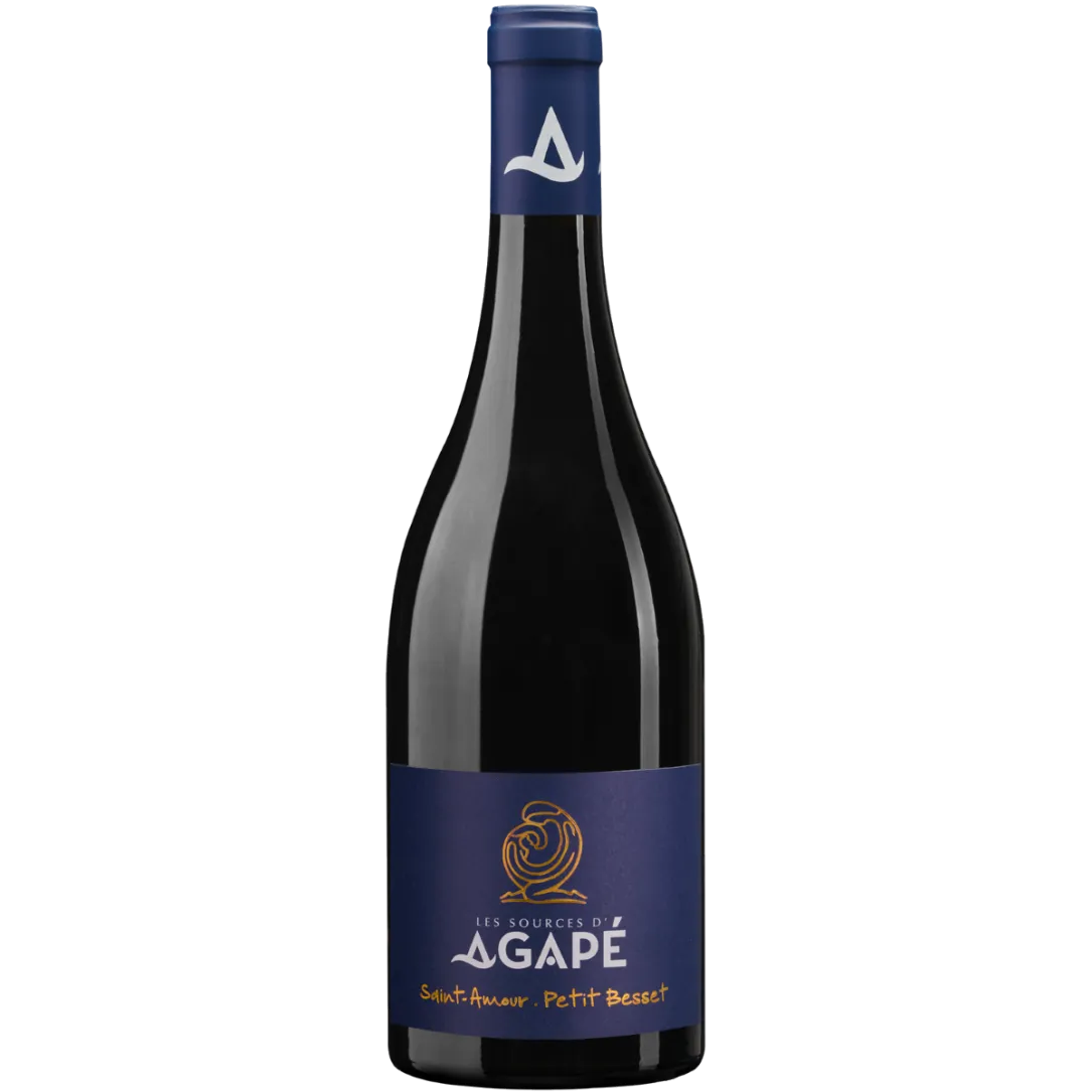 Les Sources d'Agapé, Petit Besset, Vin rouge du Beaujolais