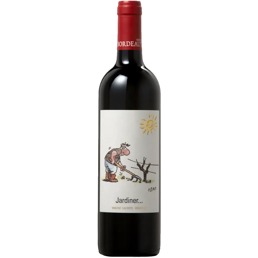 Vincent Lacoste, Jardiner, Vin rouge de Bordeaux