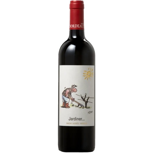 Vincent Lacoste, Jardiner, Vin rouge de Bordeaux